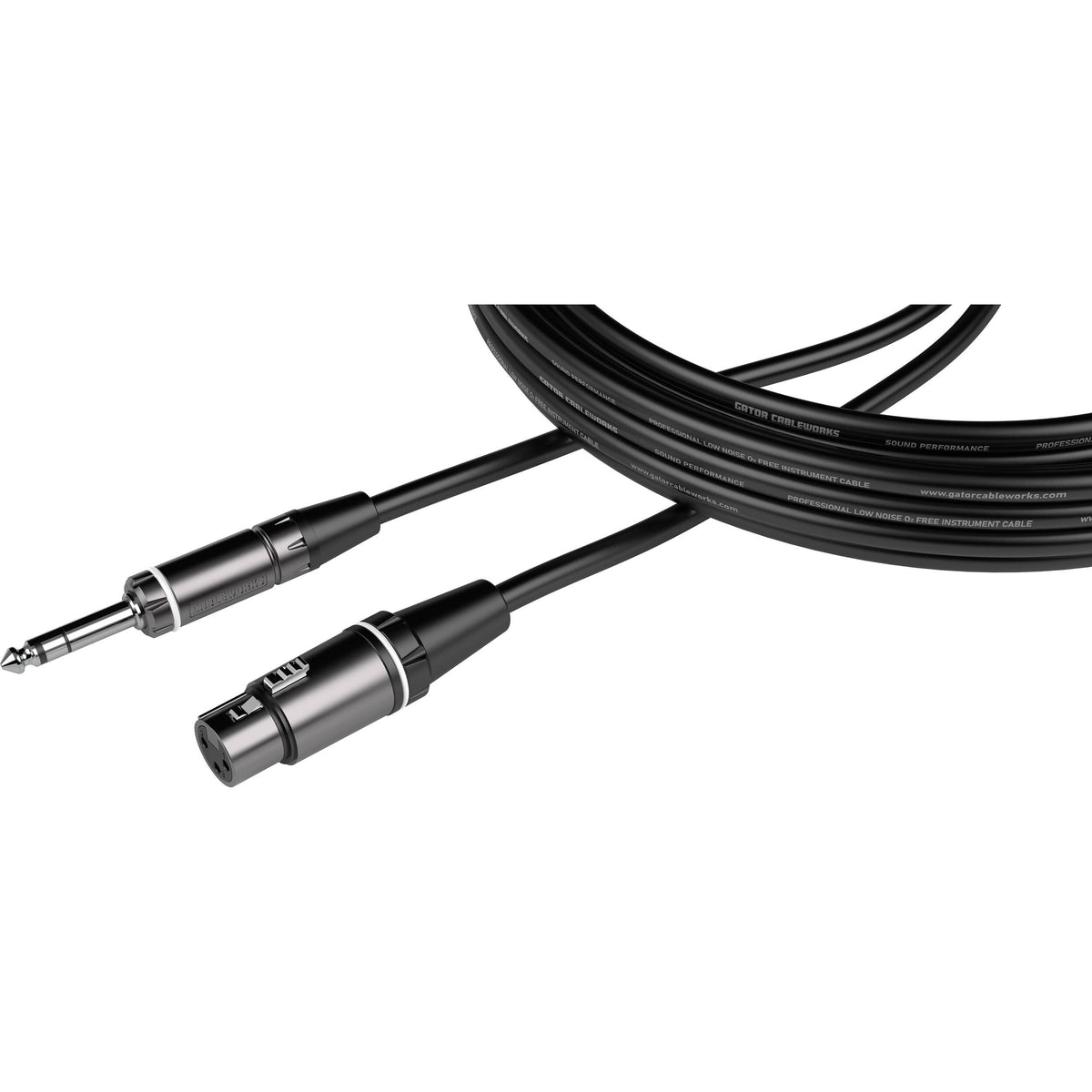 Kabel Gator Composer Series 6,3 mm TRS – XLR-female