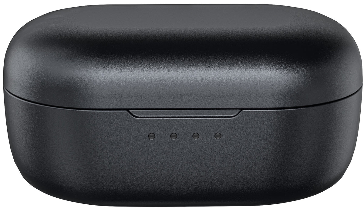 FiiO FW5 wireless in-ear headphones with black earbuds and sleek design, visible in the image.