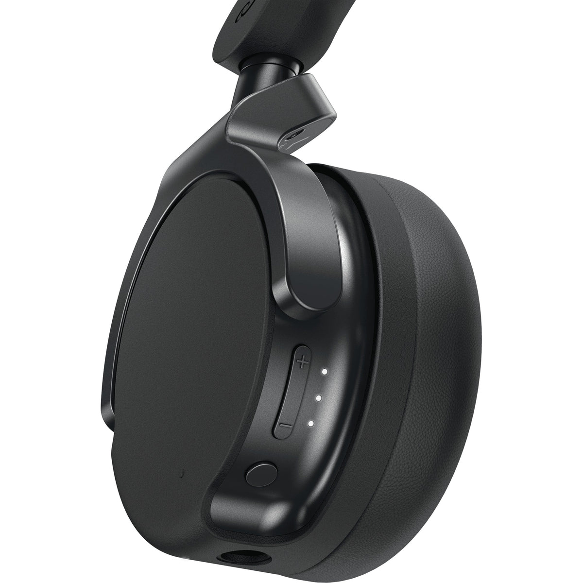 AlphaTheta HDJ-F9, ear cup with volume controls and status LEDs
