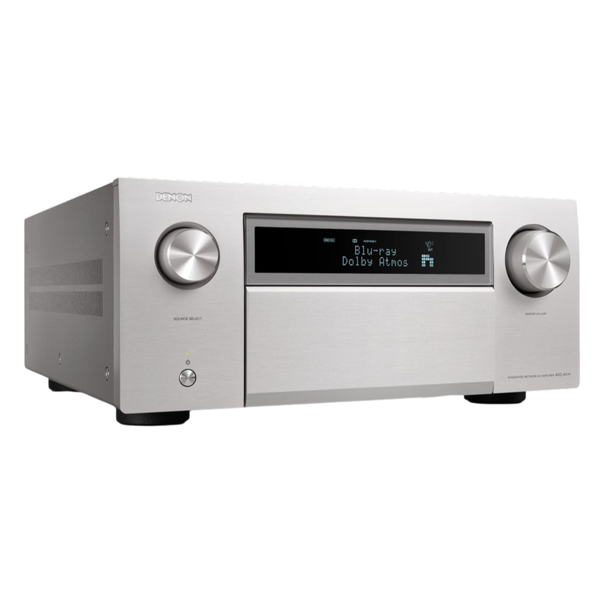 Denon AVC-A1H stereo amplifiers, front