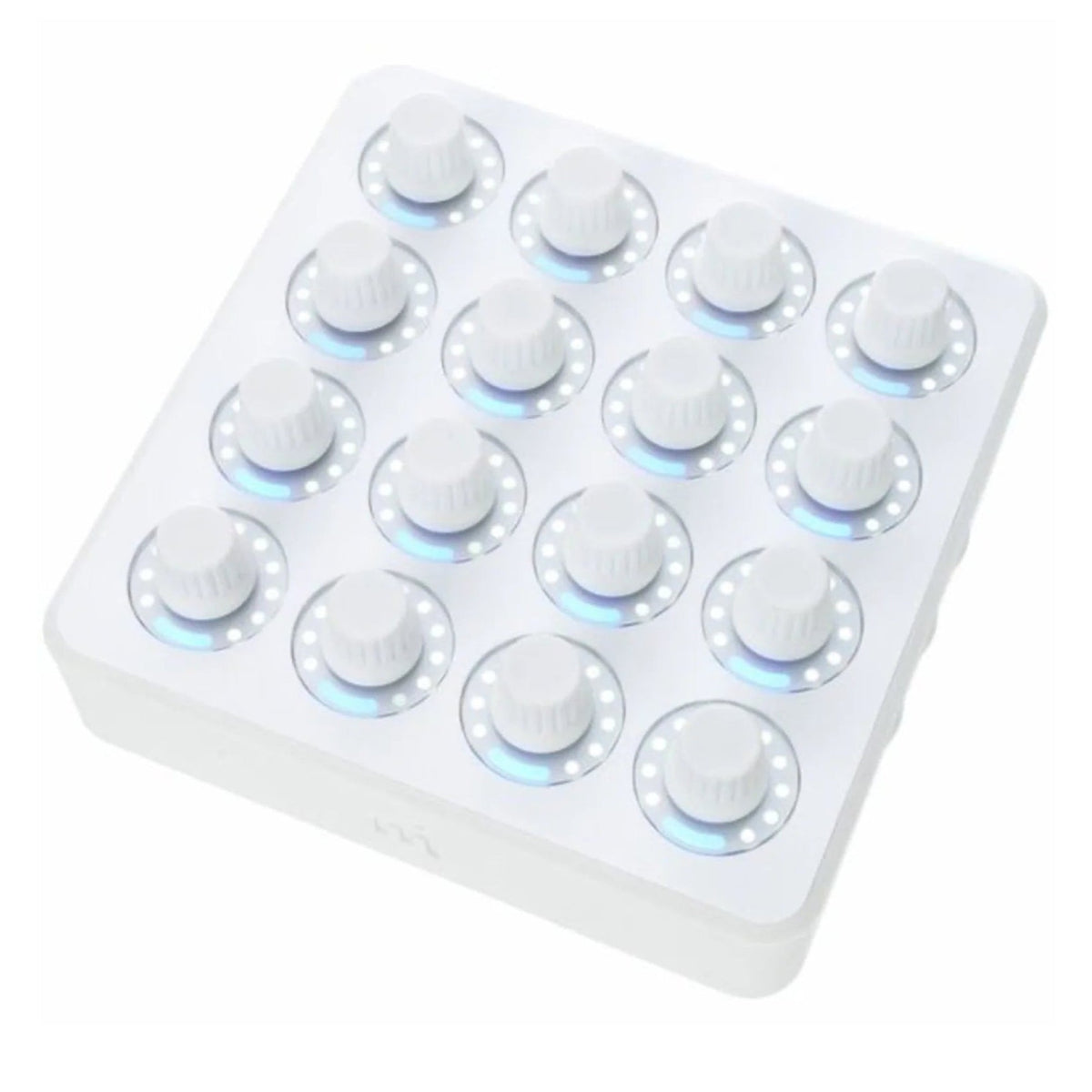 DJ TechTools MIDI Fighter Twister MIDI controller, white angled view