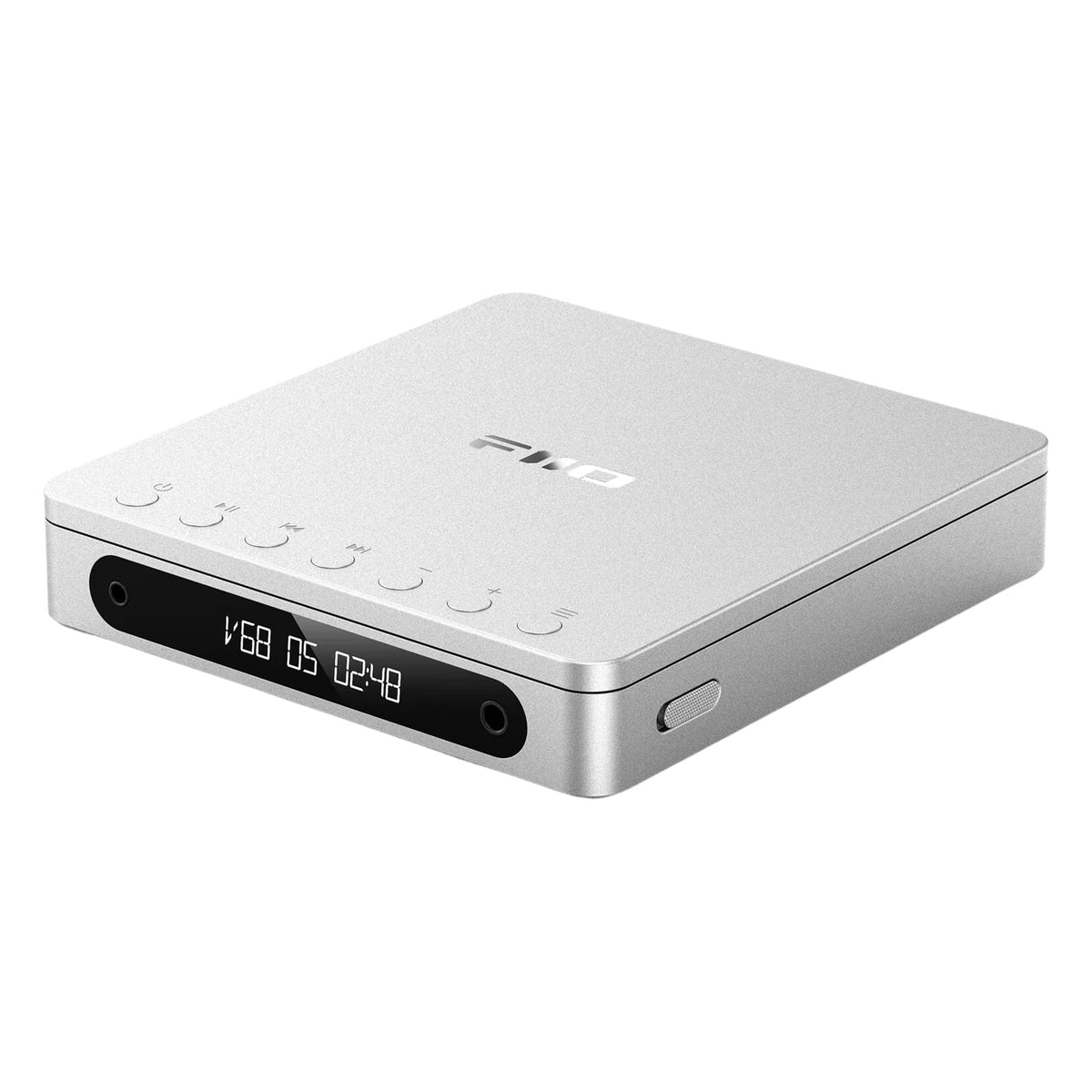 FiiO DM13 BT portable music player, in blue, front view