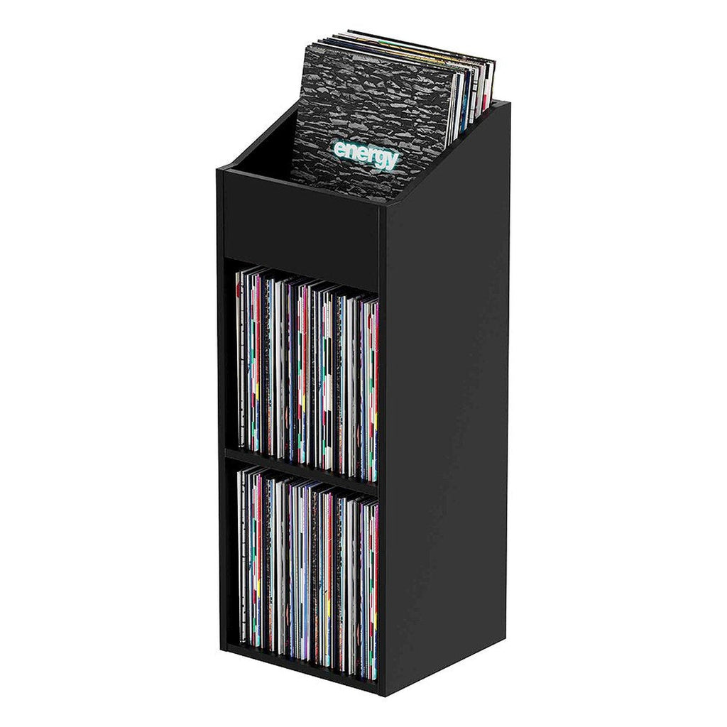Glorious Record Rack 330, black view