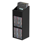 Glorious Record Rack 330, black view