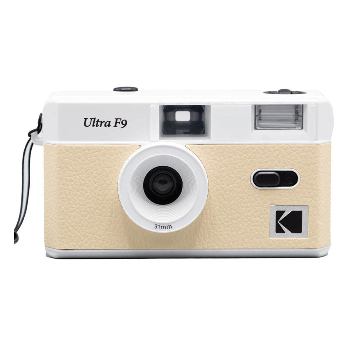 Kodak Ultra F9 Reusable Camera, beige.