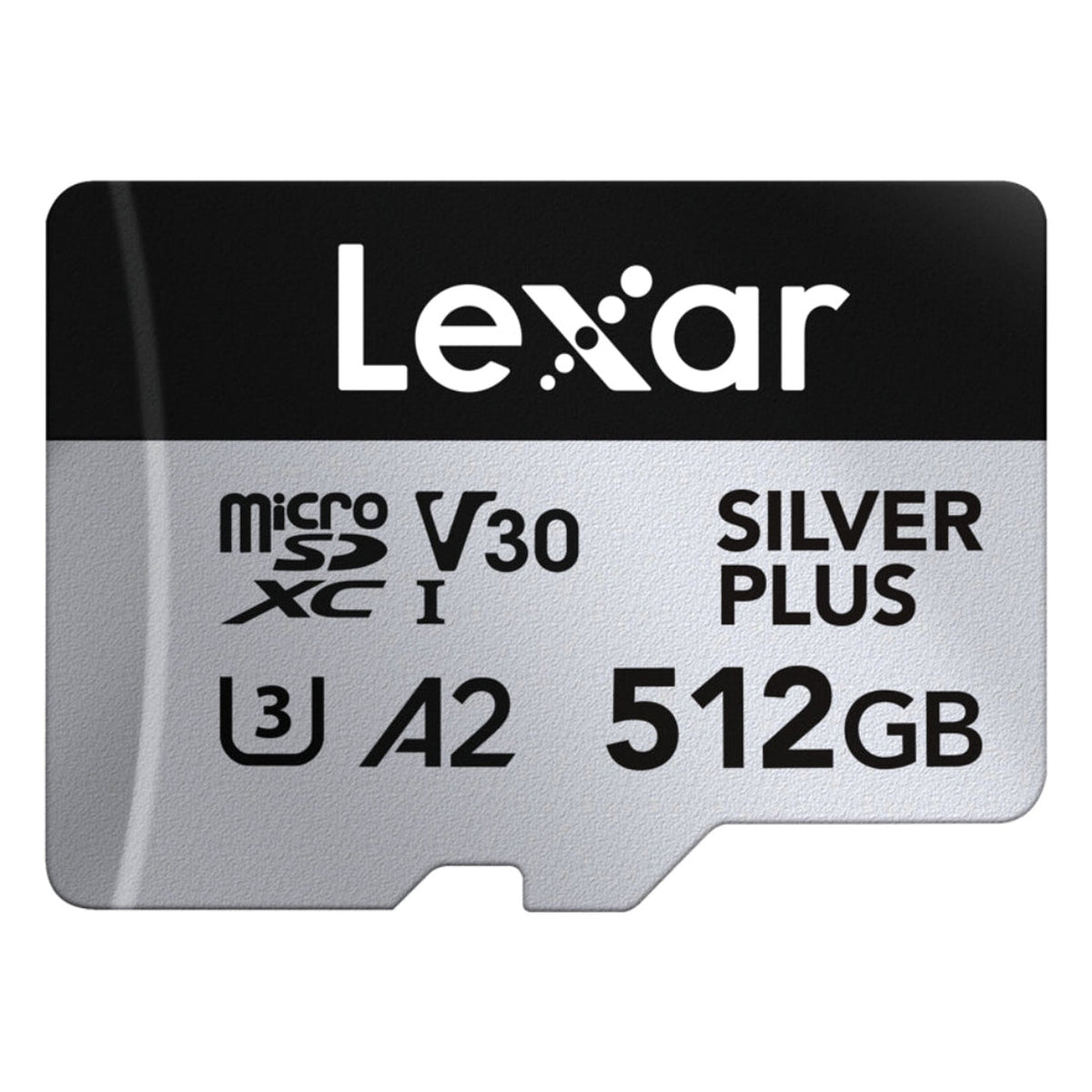 Lexar 1066X microSDXC Silver Plus (V30) R205/W150 Memory Card, 512GB
