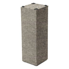 Megasonus Q Basstrap acoustic panel for low-frequency sound absorption, featuring a sleek, black design for improved room acoustics.