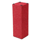 Megasonus Q Basstrap acoustic panel for low-frequency sound absorption, featuring a sleek black design and textured surface.