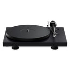 Pro-Ject Debut EVO 2 turntables, hero shot in black