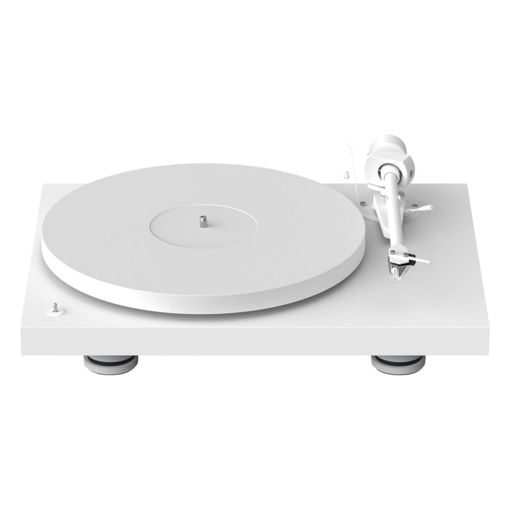 Pro-Ject Debut Pro, turntables, angle, satin black