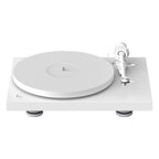 Pro-Ject Debut Pro, turntables, angle, satin black