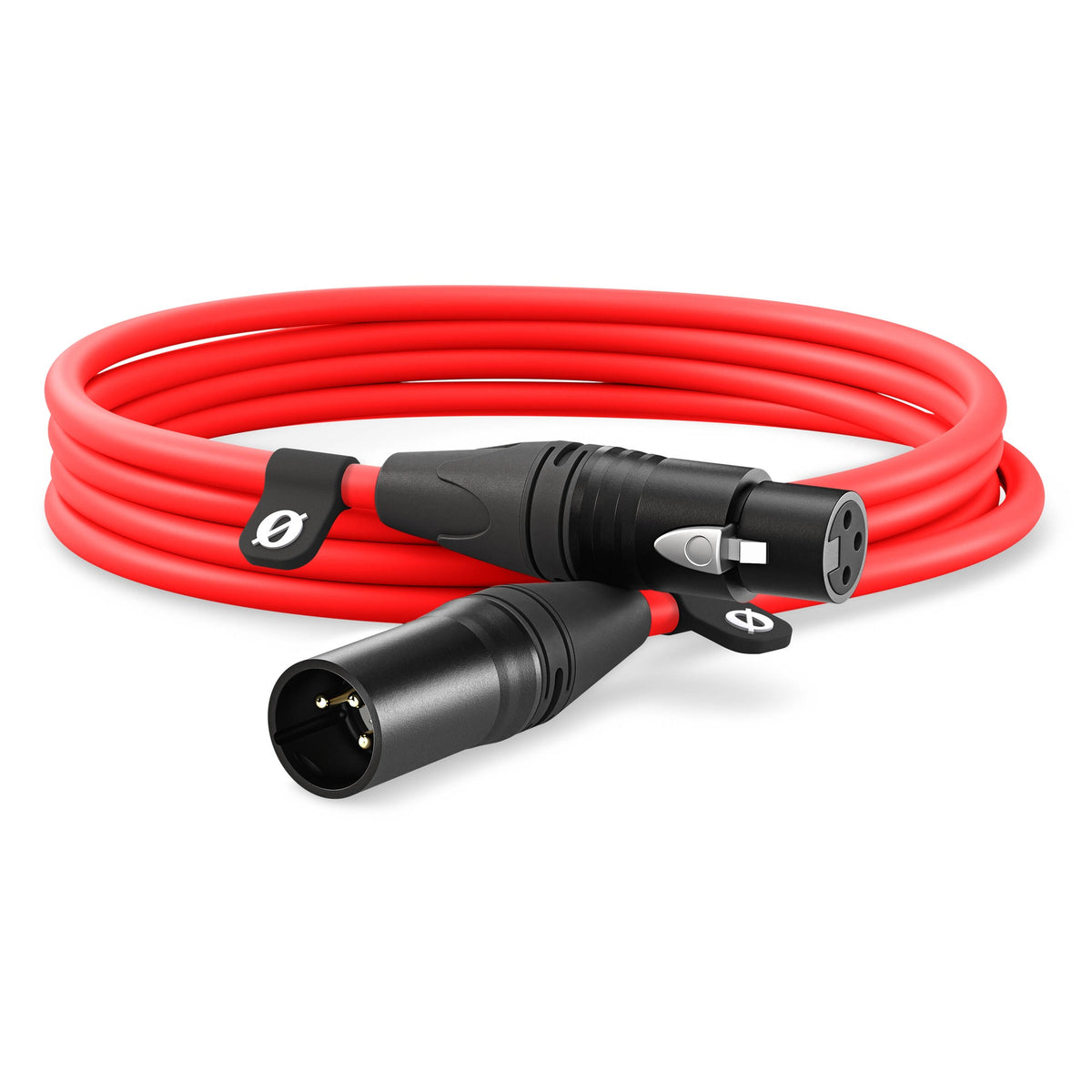 Rode XLR-Female to XLR-Male Cable, connectors close-up