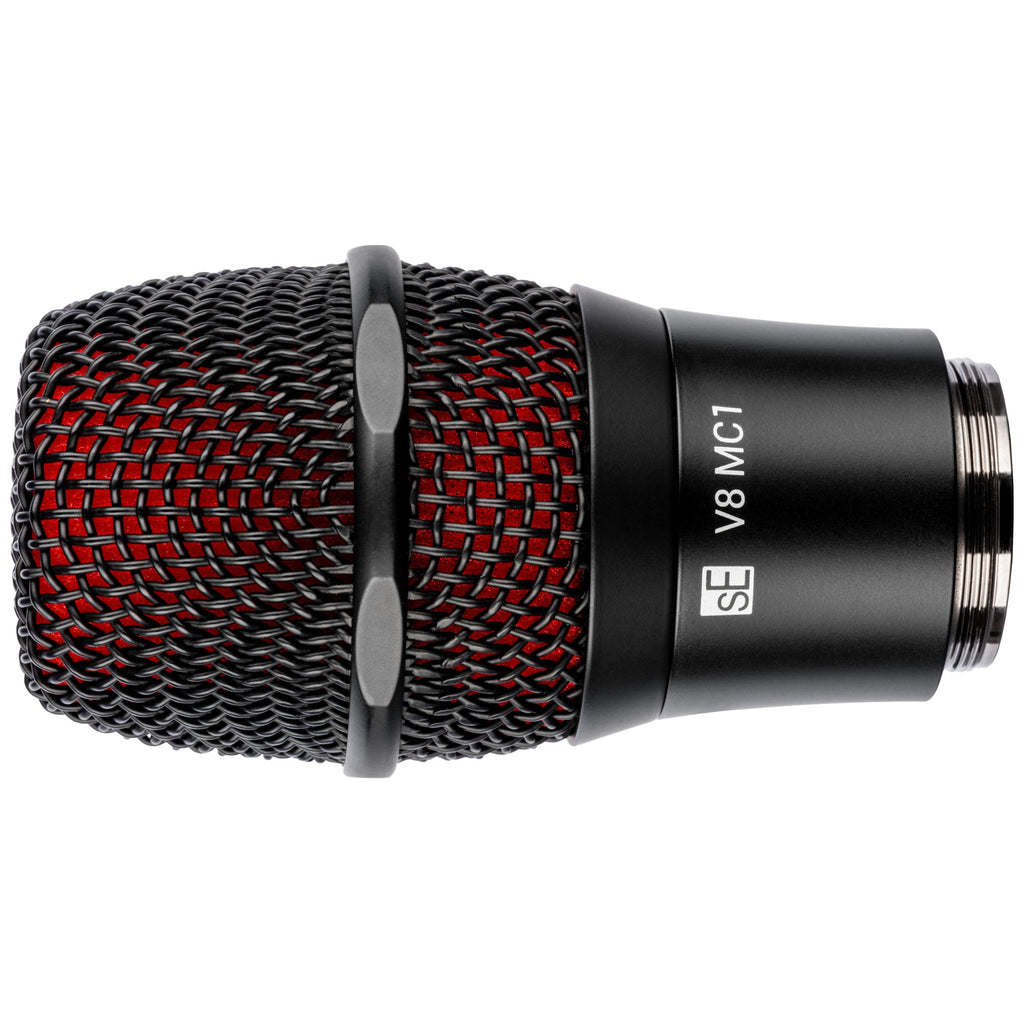 sE Electronics V8 MC1 in Black, side view