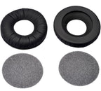 Sennheiser HD 25 Earpads (Leatherette) (578881), black close-up view
