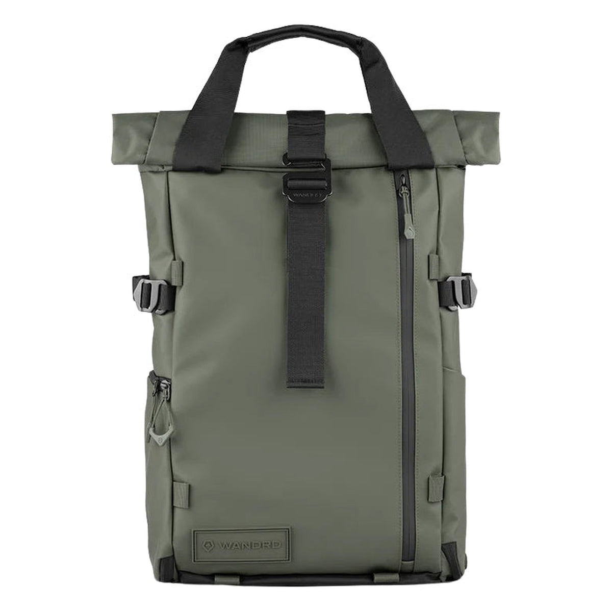 Wandrd Prvke video equipment bag with multiple compartments and padded interior for DSLR cameras and accessories.