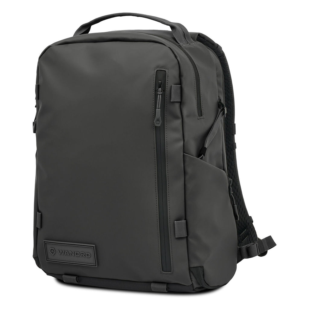Wandrd Prvke Zip video equipment bag with multiple compartments and padded interior for camera gear and accessories.